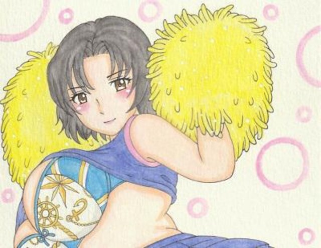 蒼穹のファフナー 真壁紅音 人妻 チア 自作イラスト 新品 中古のオークション モバオク