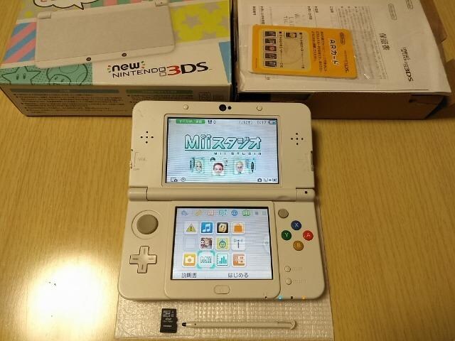 New3ds 中古 ホワイト 付属 ゲーム付 アラ様限定特価スタ サタワ 新品 中古のオークション モバオク