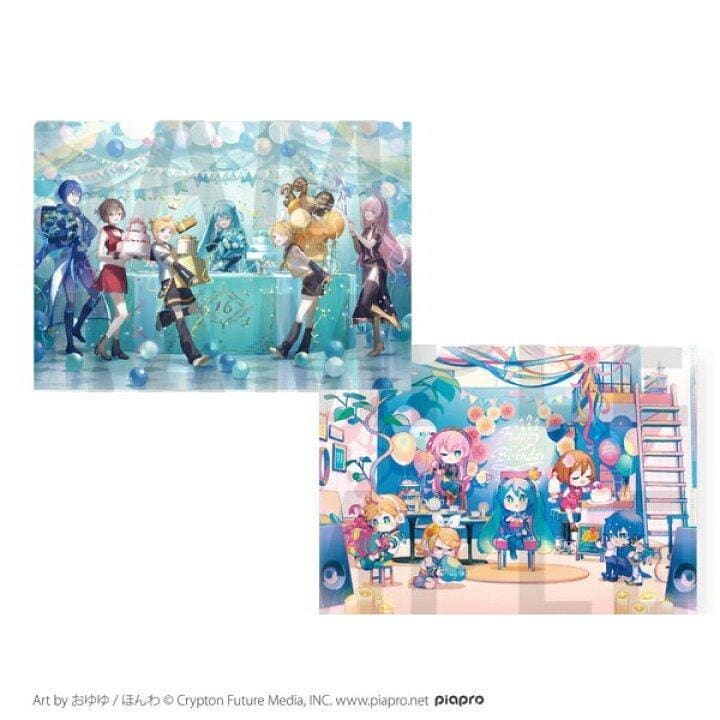HATSUNE MIKU Birthday Party 餡こたく クリアファイル HATSUNE MIKU Birthday Party 餡こたく クリアファイル