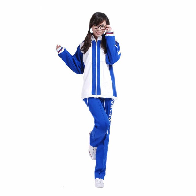 コスプレ テニス 王子様 青 ジャージ風 4点セット 37 3 女性ファッション 新品 中古のオークション モバオク