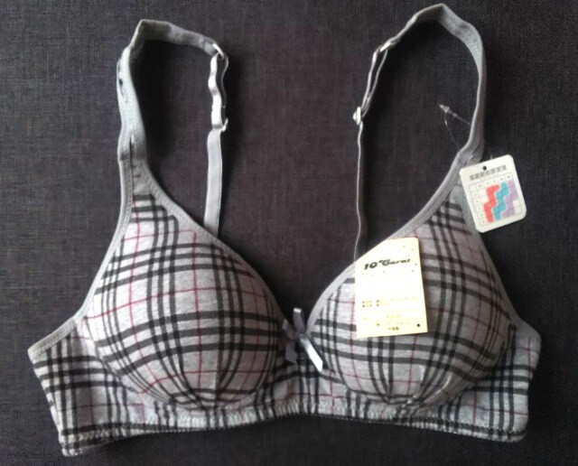 Ll チェック柄コットンノンワイヤーブラジャー 大きいサイズ 女性ファッション 新品 中古のオークション モバオク No Ll チェック柄コットンノンワイヤーブラジャー 大きいサイズ 女性ファッション 新品 中古のオークション モバオク No