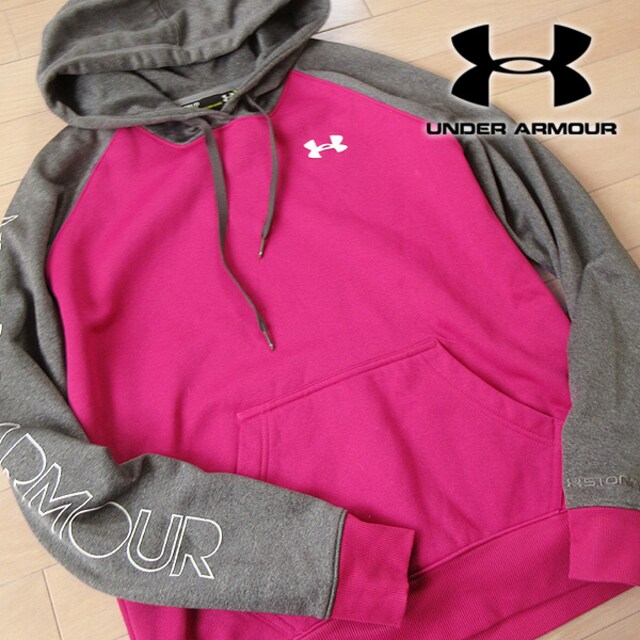 超美品 S アンダーアーマー レディース 裏起毛パーカー マゼンタ アンダーアーマー Under Armour 新品 中古のオークション モバオク No 超美品 S アンダーアーマー レディース 裏起毛パーカー マゼンタ アンダーアーマー Under Armour 新品 中古のオークション モバオク No