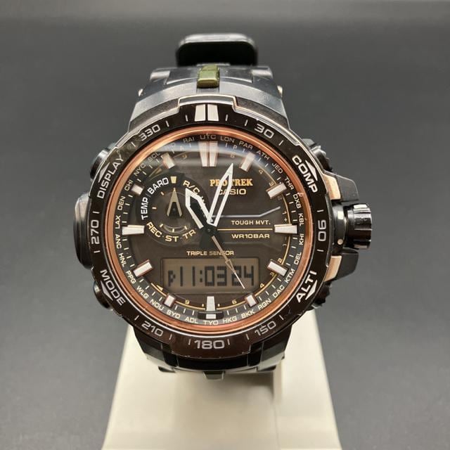 即決 CASIO カシオ PRO TREK タフソーラー 腕時計 PRW-S6000Y | カシオ/CASIO | 新品・中古のオークション モバオク