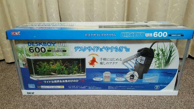 Gex デスクボーイホワイト６００ ５点水槽セット ６０ｃｍ 新品 中古のオークション モバオク
