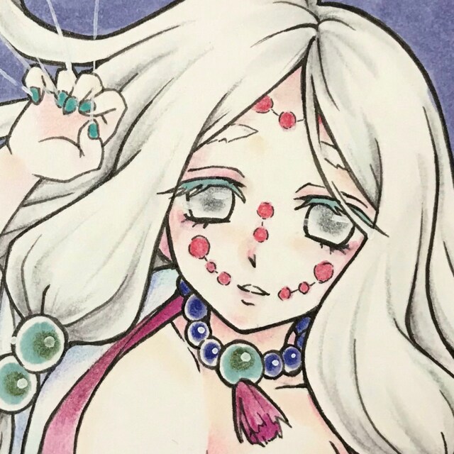 自作イラスト 鬼滅の刃 母蜘蛛 ハガキ 新品 中古のオークション モバオク 自作イラスト 鬼滅の刃 母蜘蛛 ハガキ 新品 中古のオークション モバオク