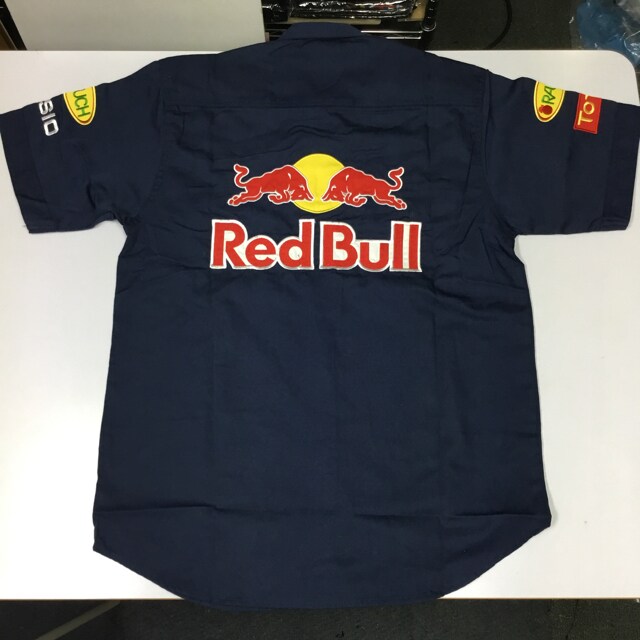 ワークシャツ Mサイズ Red Bull レッドブル ピットシャツ 男性ファッション 新品 中古のオークション モバオク