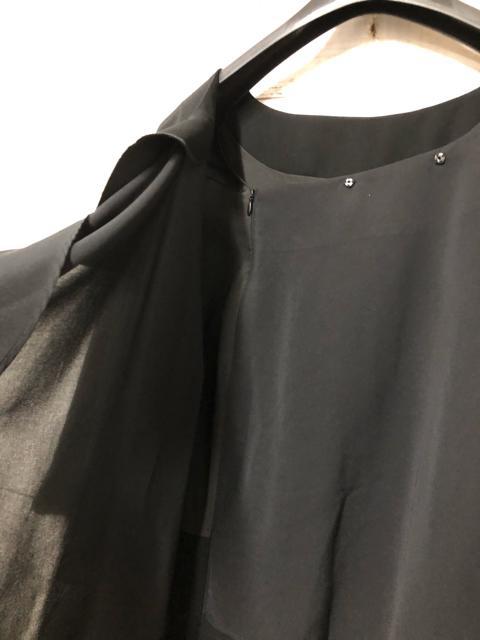 新品☆6L喪服礼服ブラックフォーマル長め丈ワンピースのアンサンブル ...