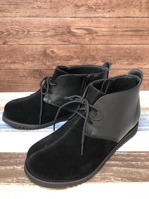 新品☆LL25.0~25.5㎝幅広4E♪黒系♪トラッドショートブーツ♪チャッカブーツ☆e125 | 女性ファッション | 新品・中古のオークション モバオク | 【No.525420822】 新品☆LL25.0~25.5㎝幅広4E♪黒系♪トラッドショートブーツ♪チャッカブーツ☆e125 | 女性ファッション | 新品・中古のオークション モバオク | 【No.525420822】