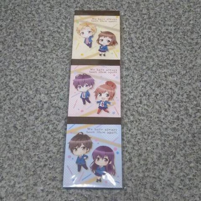 いつだって僕らの恋は10センチだった 3pメモ帳 B アニメ コミック キャラクター 新品 中古のオークション モバオク No いつだって僕らの恋は10センチだった 3pメモ帳 B アニメ コミック キャラクター 新品 中古のオークション モバオク No