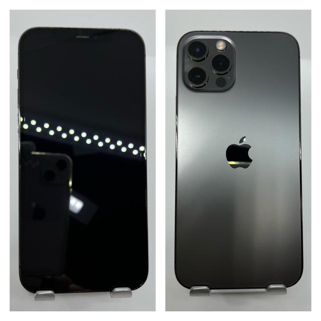 美品 iPhone 12 pro 256 GB SIMフリー グラファイト 本体 | 新品・中古