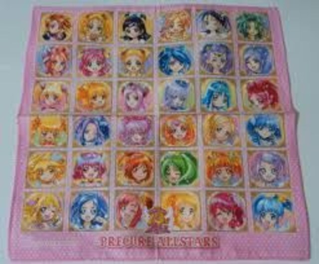 プリキュア オールスターズ ハンカチ アニメ コミック キャラクター 新品 中古のオークション モバオク No