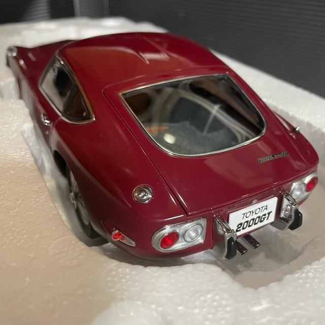 未展示品 オートアート 1/18 トヨタ 2000GT クーペ レッド