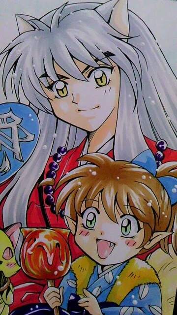 自作イラスト 犬夜叉 七宝ちゃん 雲母 みんなでお祭り 新品 中古のオークション モバオク 自作イラスト 犬夜叉 七宝ちゃん 雲母 みんなでお祭り 新品 中古のオークション モバオク