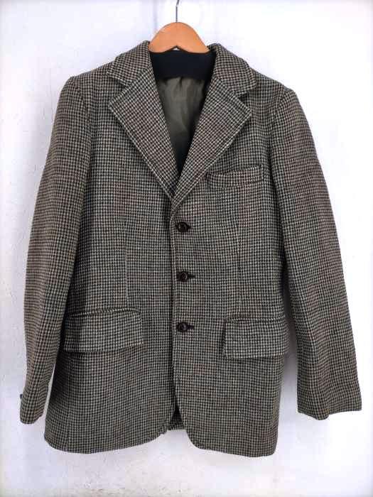 が大特価! くるみボタン ハリスツイード テーラードジャケット TWEED HARRIS - テーラードジャケット