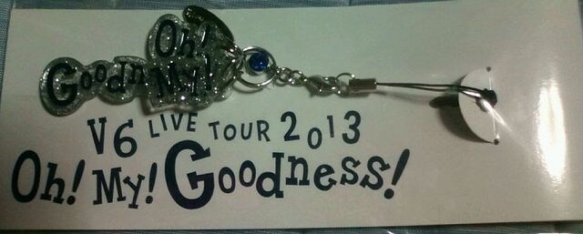 V6 Live Tour 13 Oh My Goodness ストラップ カラーテープ全色セット Omg タレントグッズ 新品 中古のオークション モバオク No
