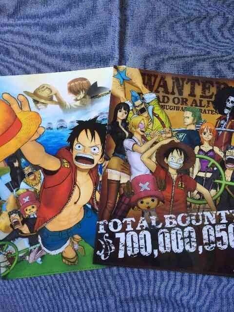 未使用 One Piece 11年 麦わらチェイス ファイル2枚セット 新品 中古のオークション モバオク