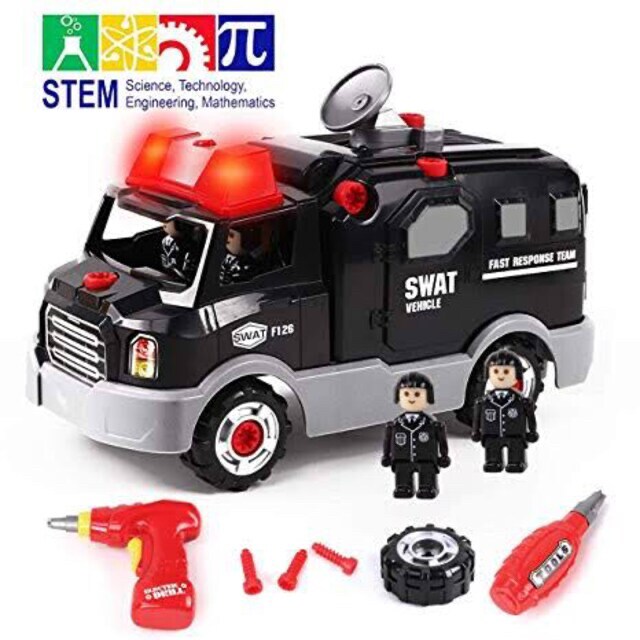 Police Car Gilobaby 組み立ておもちゃ Diy 車セット 建設車両 ホビー 新品 中古のオークション モバオク