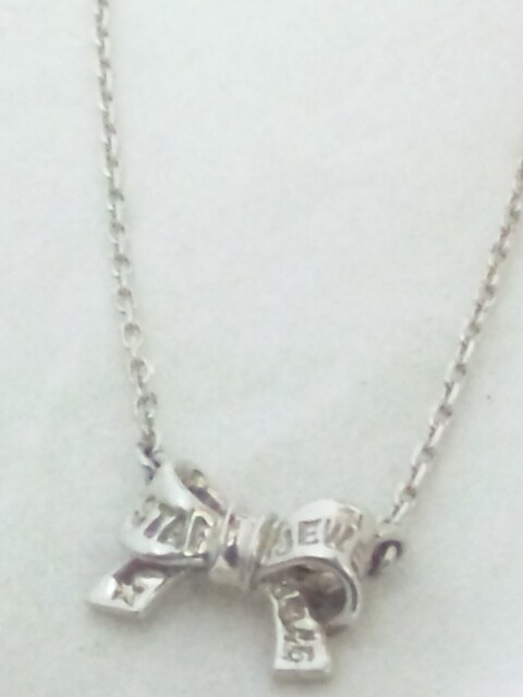スタージュエリー Star Jewelry 925 Sv シルバー ロゴ リボン ネックレス 新品 中古のオークション モバオク スタージュエリー Star Jewelry 925 Sv シルバー ロゴ リボン ネックレス 新品 中古のオークション モバオク