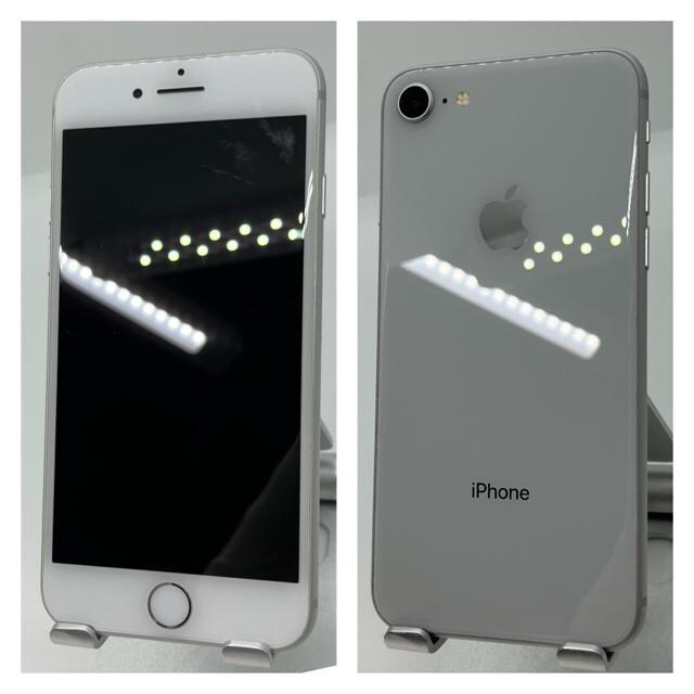 A 100% iPhone 8 Silver 256 GB SIMフリー 本体 | 家電/AV | 新品