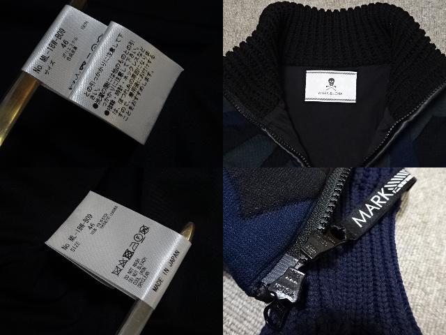 木村拓哉着用モデル!!(定価60500)MARK&LONA マークアンドロナ・ニット ...
