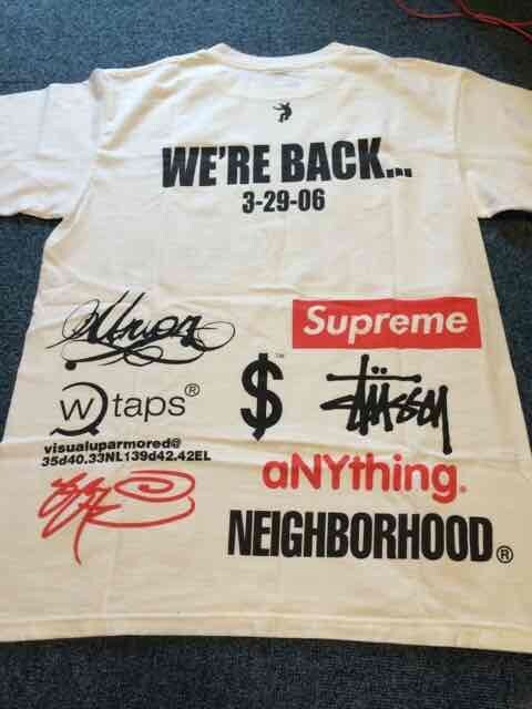 Stussy Supreme 他9社コラボ Tシャツ G Shock ネイバーフッド 新品 中古のオークション モバオク Stussy Supreme 他9社コラボ Tシャツ G Shock ネイバーフッド 新品 中古のオークション モバオク