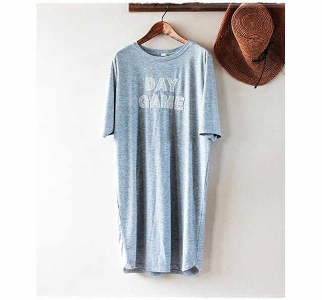 Lサイズ Gu ジーユー らくちんｔシャツワンピース レースロゴ 新品 中古のオークション モバオク