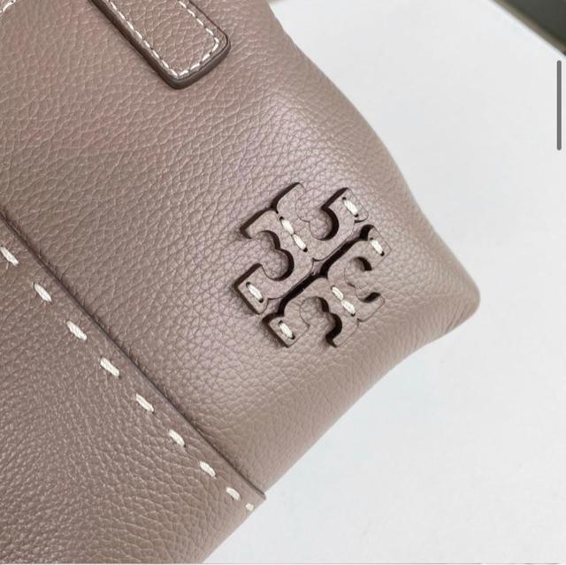 トリーバーチTORY BURCH ハンドバッグ シルバーメイプル 80792 通勤 ...