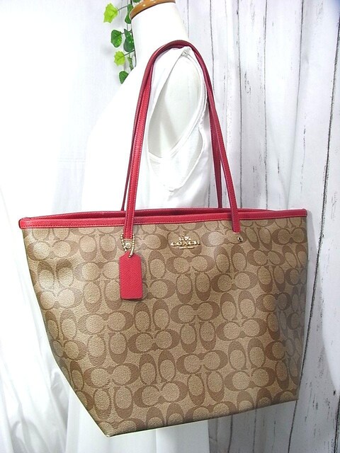 500円スタ☆正規品COACH コーチ ショルダートート F34104 | 新品・中古