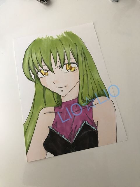 自作イラスト コードギアス C C アニメ コミック キャラクター 新品 中古のオークション モバオク 自作イラスト コードギアス C C アニメ コミック キャラクター 新品 中古のオークション モバオク