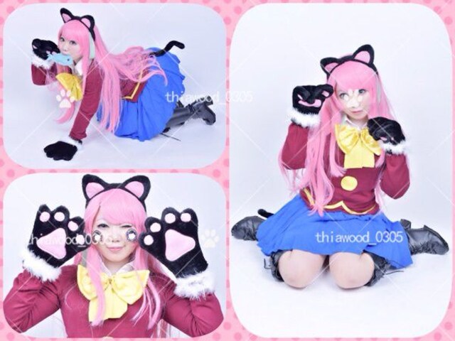 おそ松さん 橋本にゃー 風 コスプレ衣装 耳 尻尾 手袋 新品 中古のオークション モバオク おそ松さん 橋本にゃー 風 コスプレ衣装 耳 尻尾 手袋 新品 中古のオークション モバオク
