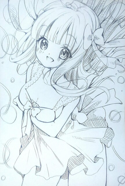 自作イラスト オリジナル 女の子 ラフ画 アニメ コミック キャラクター 新品 中古のオークション モバオク 自作イラスト オリジナル 女の子 ラフ画 アニメ コミック キャラクター 新品 中古のオークション モバオク