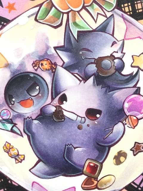 ぷちc ポケモン ゴース ゴースト ゲンガー 自作イラスト 新品 中古のオークション モバオク ぷちc ポケモン ゴース ゴースト ゲンガー 自作イラスト 新品 中古のオークション モバオク