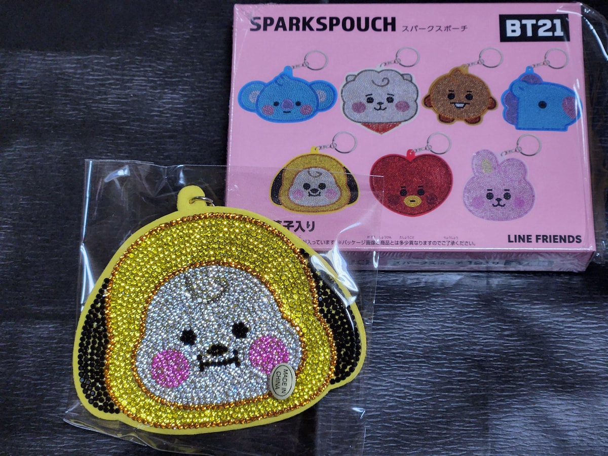 BT21 スパークスポーチ 全8種コンプリートセット BTS