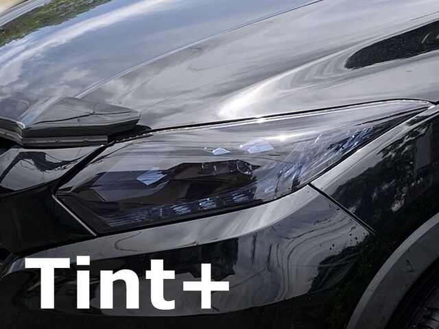 Tint 再利用できる ヴェゼル前期 ヘッドライト スモークフィルム 自動車 バイク 新品 中古のオークション モバオク No 527