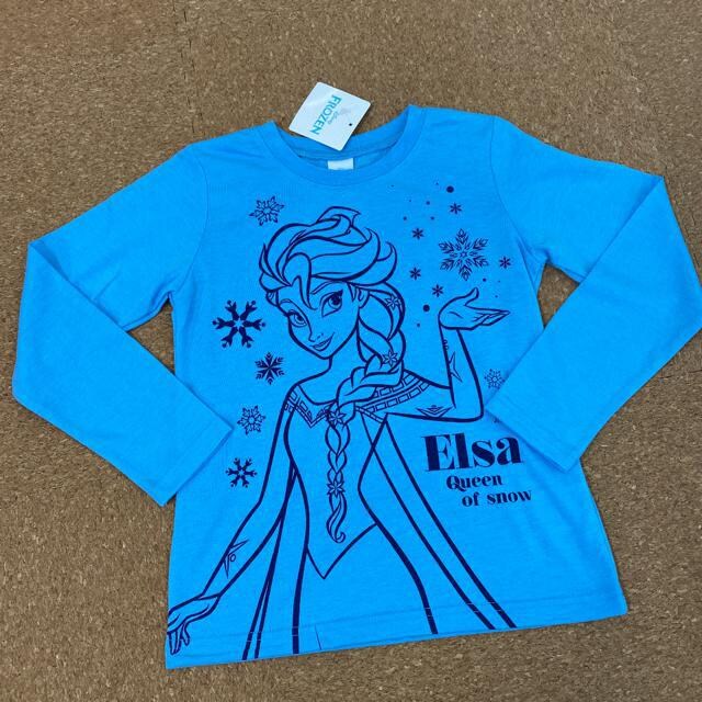 新品130薄手長袖ロンt ディズニープリンセスアナ雪エルサ キッズ ベビー 新品 中古のオークション モバオク No