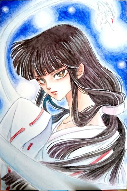 自作イラスト 犬夜叉 桔梗 新品 中古のオークション モバオク 自作イラスト 犬夜叉 桔梗 新品 中古のオークション モバオク