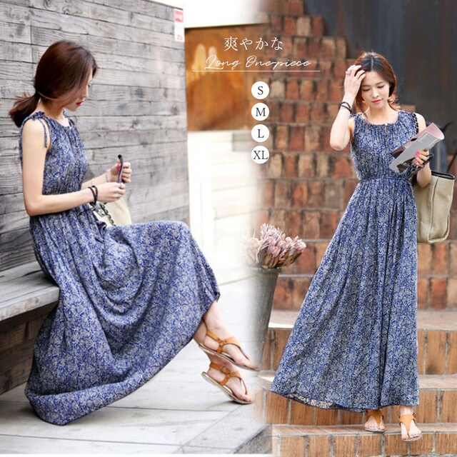 ロングワンピース ノースリーブ レディース 花柄 マキシ丈 女性ファッション 新品 中古のオークション モバオク ロングワンピース ノースリーブ レディース 花柄 マキシ丈 女性ファッション 新品 中古のオークション モバオク