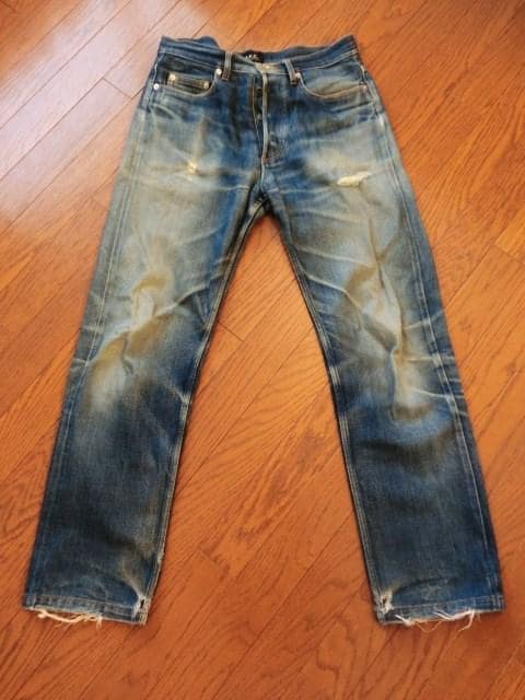 アーペーセー A P C セルビッチデニム ストレート 日本製 ジーンズ メンズ W30 アーペーセー A P C 新品 中古のオークション モバオク