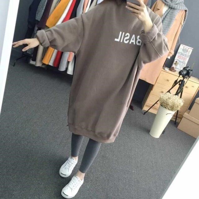 パーカー ロング丈 ワンピース トレーナー プルオーバー 女性ファッション 新品 中古のオークション モバオク