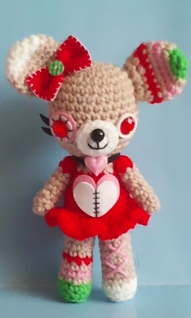 やみ可愛いくまちゃん編みぐるみ 新品 中古のオークション モバオク やみ可愛いくまちゃん編みぐるみ 新品 中古のオークション モバオク
