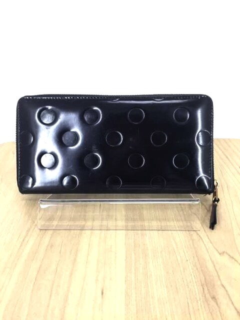 Comme Des Garcons コムデギャルソン Polka Dots Embossed 長財布 ドット 女性ファッション 新品 中古のオークション モバオク No