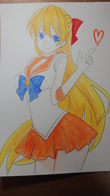 自作イラスト セーラーヴィーナス アニメ コミック キャラクター 新品 中古のオークション モバオク 自作イラスト セーラーヴィーナス アニメ コミック キャラクター 新品 中古のオークション モバオク