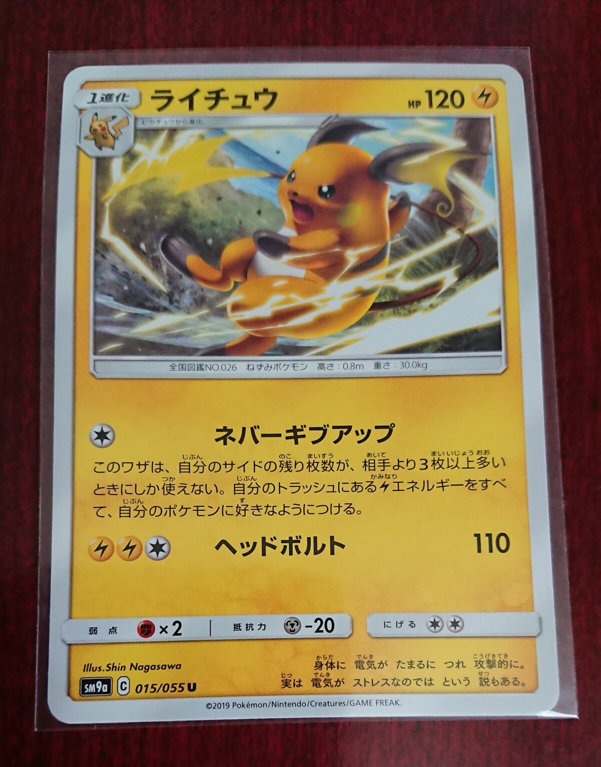 【ご予約品】 ポケモンカード ライチュウ エラーカード Legend1 ソウルシルバー ポケモンカードゲーム