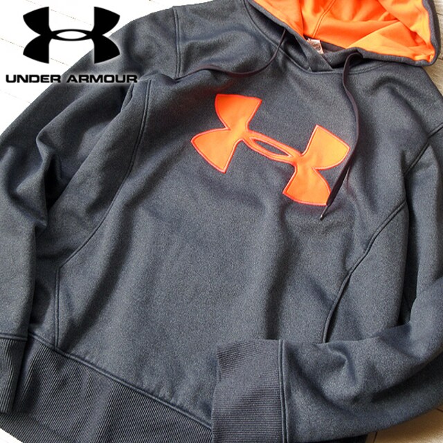 超美品 M アンダーアーマー レディース 裏起毛パーカー グレー アンダーアーマー Under Armour 新品 中古のオークション モバオク No