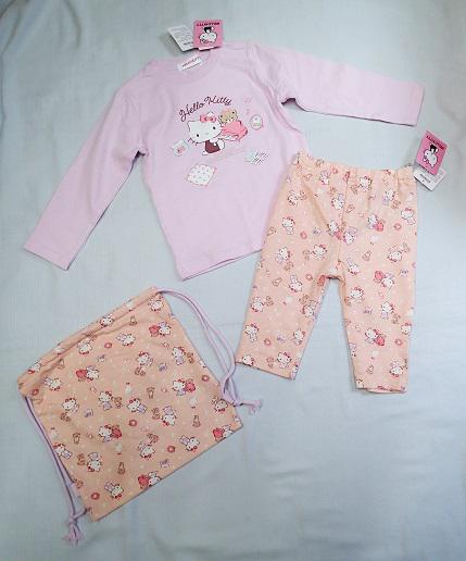新品 サンリオ キティちゃん 女々しく ハローキティ パジャマ