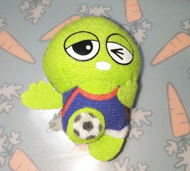 コカ コーラおまけガチャピンぬいぐるみマスコットサッカー選手 おもちゃ 新品 中古のオークション モバオク No