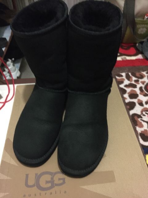 Ugg アグ メンズ ムートンブーツ ブラック 27センチ 美品 新品 中古のオークション モバオク Ugg アグ メンズ ムートンブーツ ブラック 27センチ 美品 新品 中古のオークション モバオク