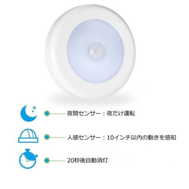 人感センサー ライト 電池式 Ledライト 3mテープ マグネット 家電 Av 新品 中古のオークション モバオク 人感センサー ライト 電池式 Ledライト 3mテープ マグネット 家電 Av 新品 中古のオークション モバオク