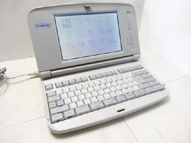 14 1スタ Nec ワープロ 文豪mini5 Pwp 5zj 動作品 新品 中古のオークション モバオク 14 1スタ Nec ワープロ 文豪mini5 Pwp 5zj 動作品 新品 中古のオークション モバオク