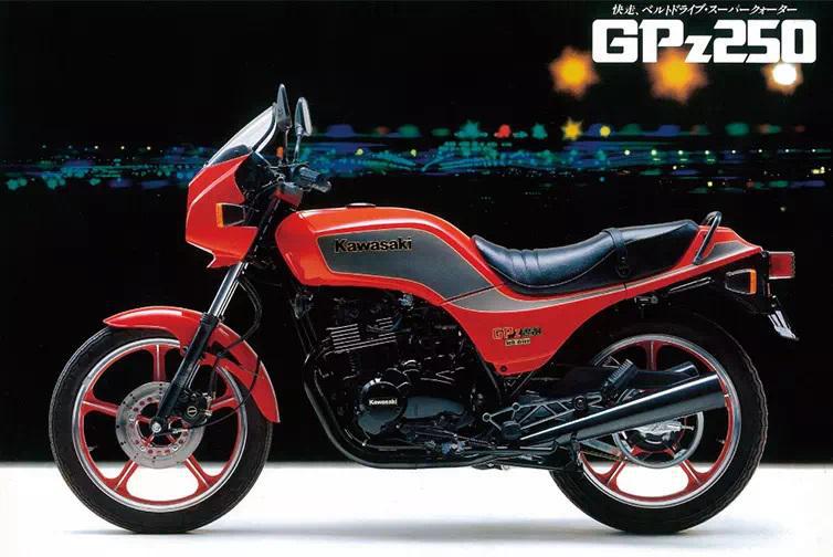 Kawasaki gpz250 （レトロバイク・グラフティ第127回KAWASAKI